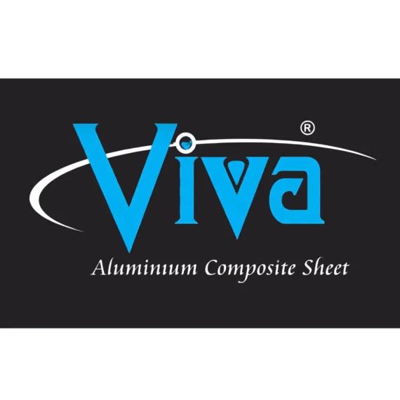 a black and blue logo